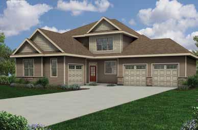 Features Elevation Kitchen open to living and dining areas Large kitchen island Two flex rooms for formal dining, office, etc.