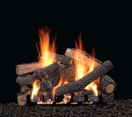 Gas Log Sets and Burners Slope Glaze Burners and Matching Log Sets Up