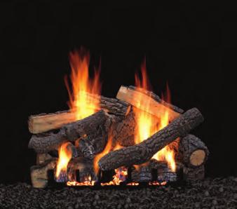 Gas Log Sets and Burners Slope Glaze Burners and Matching Log Sets 16,