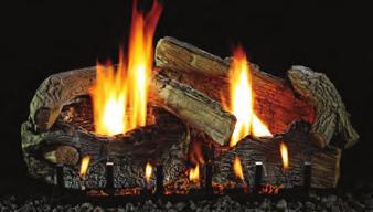 30-inch Vented Burners up to 75,000 Btu Millivolt, Manual, Direct
