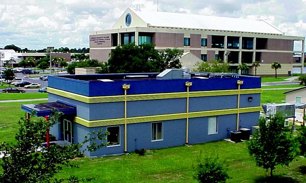 he Florida Solar Energy Center s Building Science Laboratory, site of the field test of the prototype rooftop unit. (SHR) that is typically in the range % to 75% at standard ARI rating conditions.