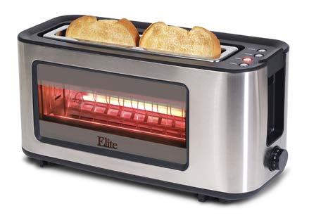 Hot Dog Roller Toaster Oven EHD-051R Grill up to 4 hot dogs. 30 minute timer auto shut off.