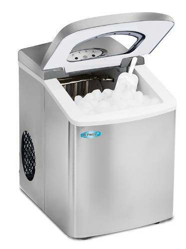MIM-18SI Makes up to 22-26lbs of ice per day Small and large ice size settings 1.