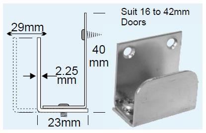 00 D19 Fit, rehang and adjust sliding tiber flush panel