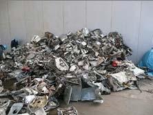Industrial scrap: more than 75% (by weight base); household scrap may be more than half.