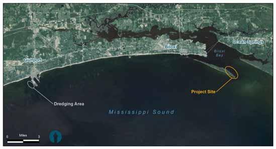 800 feet of shoreline Oyster bags for stabilization & habitat
