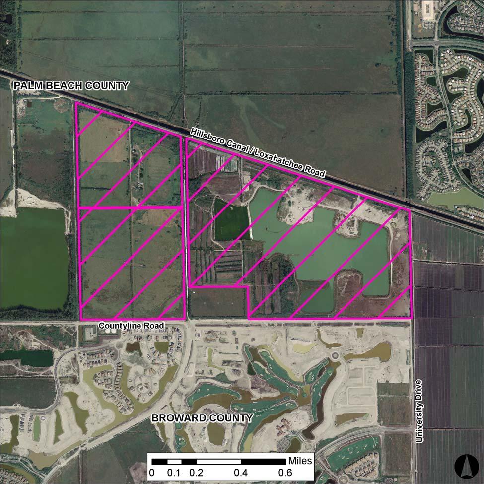 Attachment 2 COMPREHENSIVE PLAN AMENDMENTS Aerial Map City of Parkland Proposed Amendment #10-1AR From: Palm Beach County Rural Residential-10 To: City of Parkland