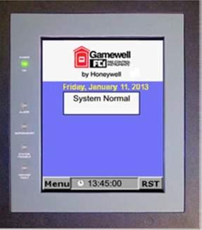 NGA Description The Gamewell-FCI, NGA LCD Graphic Annunciator is a powerful, software programmable, touch-screen, remote annunciator. It is used with the following Gamewell-FCI systems.