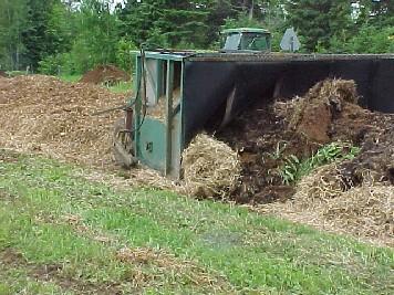 manure or woodash