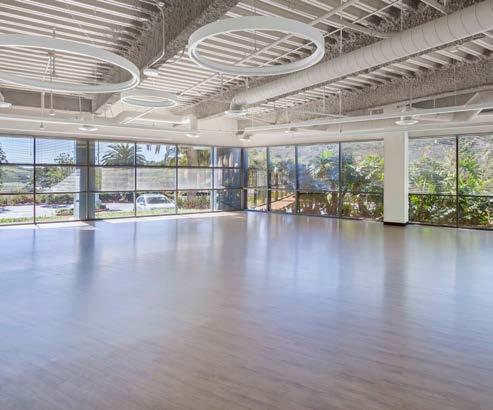 1/8" 1'-0" SUITE 150 (8,630 RSF) CREATIVE OPEN FLOOR PLAN Mostly open area ideal for benching, collaborative gathering areas, workstations, cubicles & desks, creating a functional, creative and