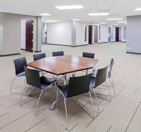 offices) 10 person conference room Kitchen / break room Copy / storage room Large open office area Data closet