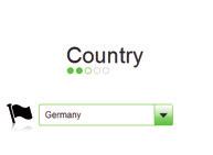 1.4 Select country Select the country in which the system will be installed.