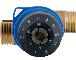 stratified storage tank Fully secured: diaphragm safety valve, backflow preventer and all