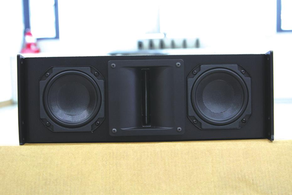 NLA SPEAKER SYSTEM 5 inch 2way Line Array Speaker Front The compact design is ideal for small rooms or venues requiring the features of a high