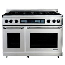 00 DACOR ER48DSCH 48" DUAL FUEL RANGE WITH 6 BURNERS AND TALL BACK SPLASH $8,000.00 $11,688.