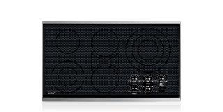 WOLF CT36E/S 36" ELECTRIC COOKTOP - TOUCH CONTROLS
