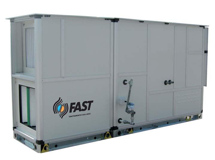 Alfamini-Alfamax series High efficiency air handling unit for wellness areas Air fl