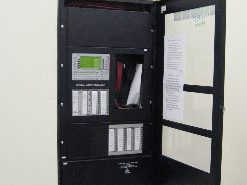 Fire Control System The Fire Alarm System is a two stage system which means that the evacuation alarm will sound on the fire floor, which is the floor that the fire device is activated on and the two