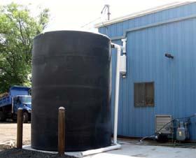 Rainwater harvesting systems (cistern or rain barrel) These systems capture