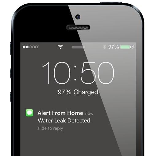 Use your smart phone or tablet to control every aspect of your system over a secure