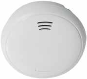 Device Detection area for each room up to 40 sqm Integrated piezo sounder LED status display 868 MHz FM security frequency Optical smoke alarm device Reacts to the smallest smoke particles in the