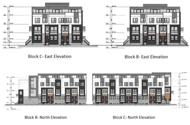 4.2. - 2 Planning and Development Committee 2019/02/15 2 Originator's file: OZ 18/017 W7 Applicant s elevations of the proposed back to back stacked townhomes Comments The