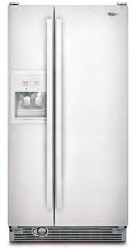 stainless refrigerator #80063/RFG297AA Total capacity.