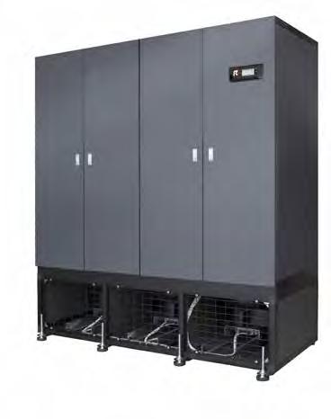 Suitable for indoor installation. MIN BENEFITS Technical synergy with RC Group liquid chillers.
