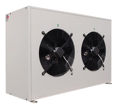 OPTIONAL ACCESSORIES REMOTE AIR-COOLED CONDENSER T-MATE Remote air cooled condensers for matching to air conditioners for IT Cooling. The constructive solutions allow high application flexibility.