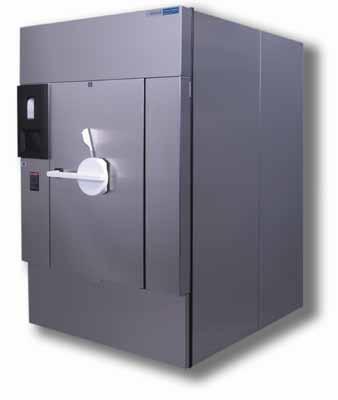 Many air compressors today are air-cooled. For water efficiency, use air-cooled or closed-loop systems. Sterilizers and central sterile operations are found in all medical facilities.