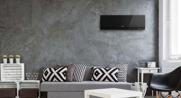 EF Series The Streamlined wall-mounted indoor units have eloquent clean lines, expressing sophistication and quality.