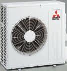 Type Model Name Indoor Unit Outdoor Unit Power Supply [V, Phase, Hz] Cooling Capacity [Min-Rated-Max] Total Input [Min-Rated-Max] EER/EER Star Rating Running Current [Rated] Sound Pressure IN