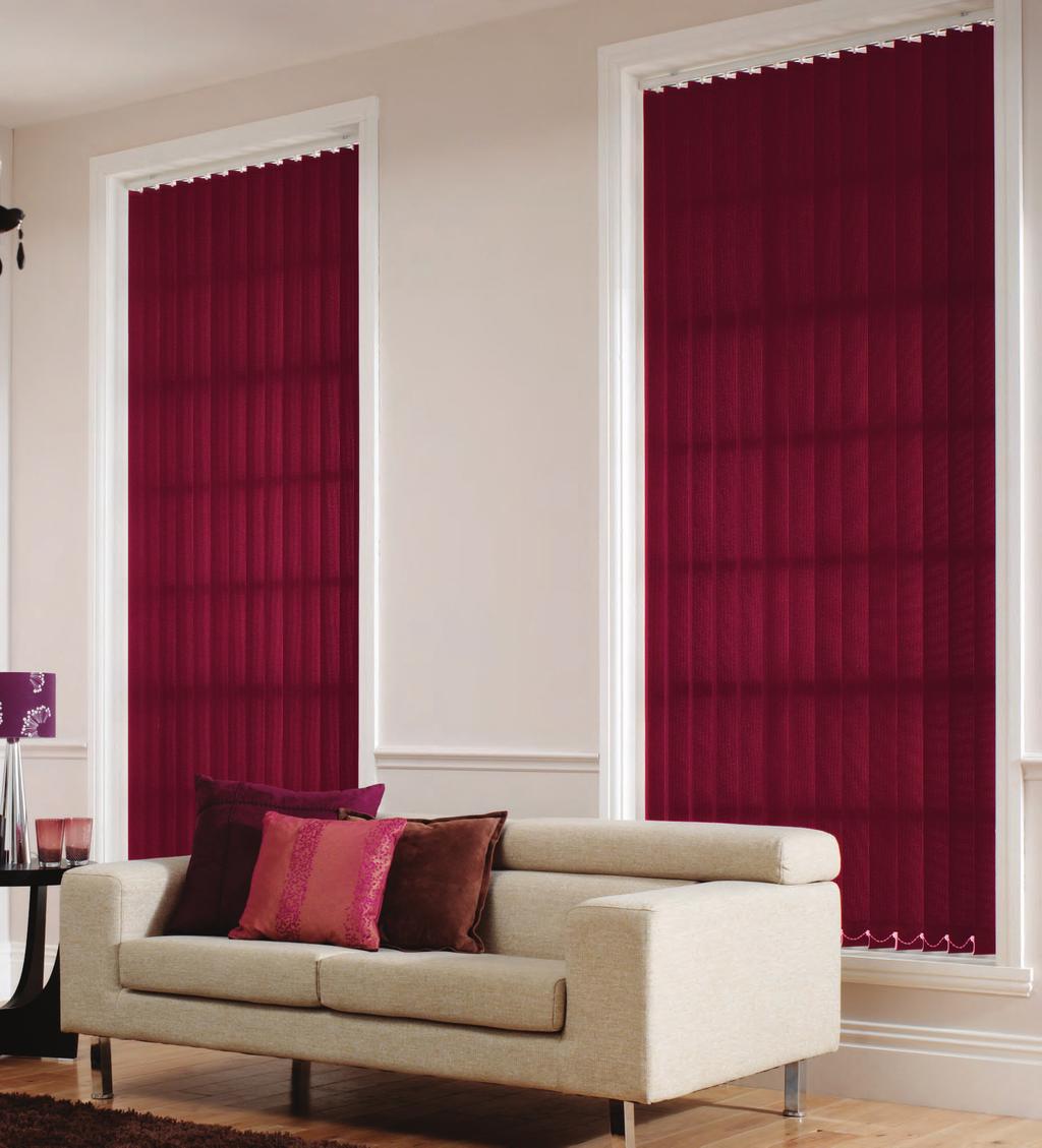 Vertical louvre blinds are the most versatile of all modern window furnishings Bedroom Operating systems that provide rotation of louvres to allow you to