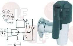Drain taps and accessories 3356159 DRAIN TAP ø 2"F 3356154 DR AIN TAP ø 1"1/2F flanged connection with screw fastening ø 2"F with fixed connection ø 1"1/2F