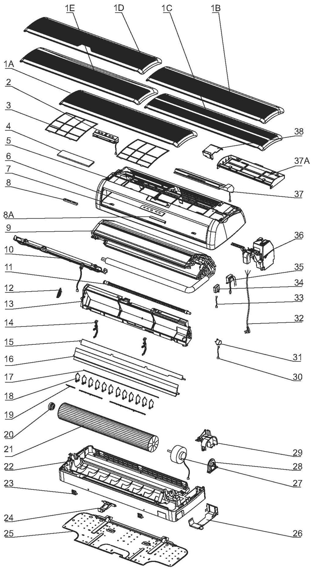 EXPLODED VIEWS AND SPARE PARTS LISTS 13.