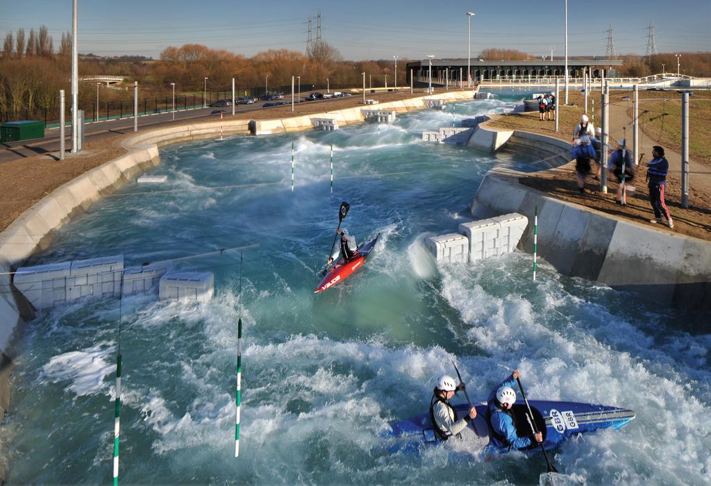 Lifestyle Lee Valley White Water Centre Broxbourne, UK Client Olympic Delivery Authority / Lee Valley Regional Park Authority Services Building services