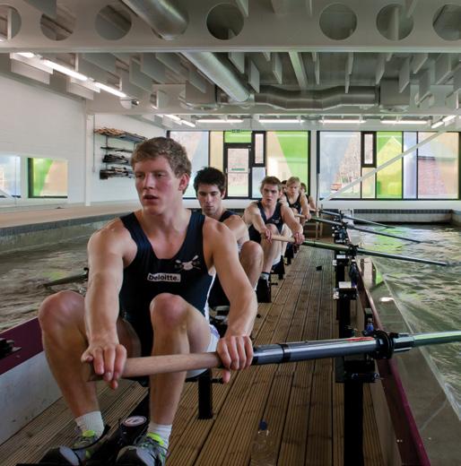 Architect _space This indoor powered rowing tank is ideal for refining elite athletes rowing technique and