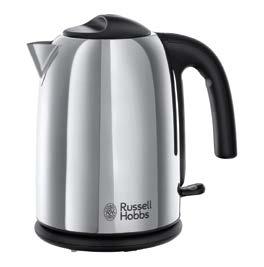 99 RUSSELL HOBBS Hampshire Brushed steel 2 slice toaster Was 24.