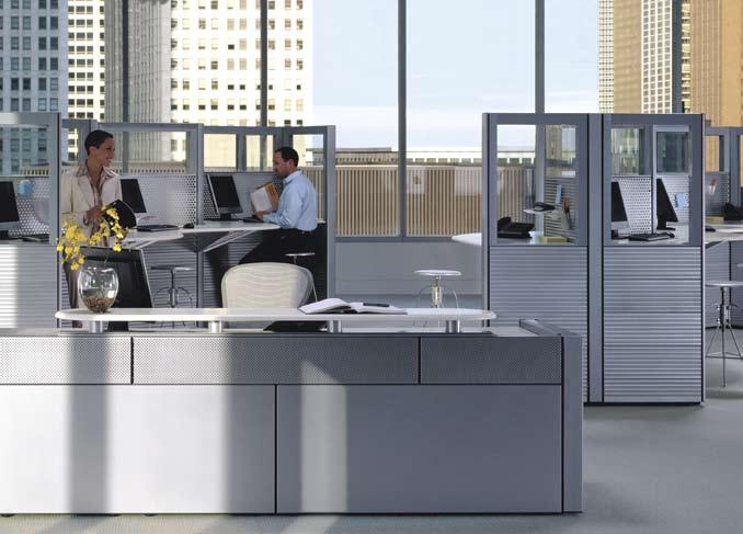 Workstations Create space that connects people to each other and their