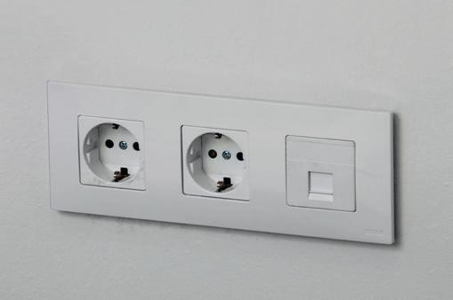 4 double embedded sockets 1 RJ45 sockets * *Note: Package inlcudes 2MBps internet line. Additional drops will need to be added if all available RJ45 points should be connected.