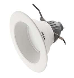 Photo: Cree 77 RECESSED DOWNLIGHT LUMINAIRES IN CEILINGS MUST BE: Approved for insulation contact (IC) by UL or equivalent laboratory Labeled certifying airtight (AT)