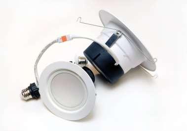 If a screw-base socket is present in a ceiling-recessed luminaire, it does not have to be removed