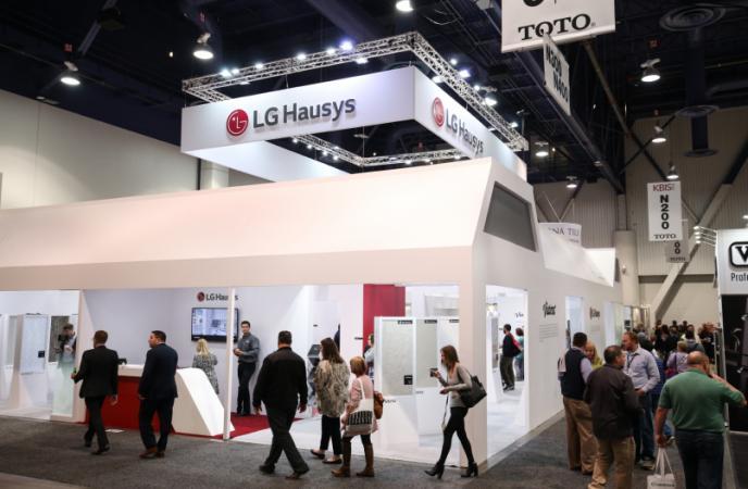 The event took place in Las Vegas in January and our company opened a booth focusing on Luxury as its main theme.