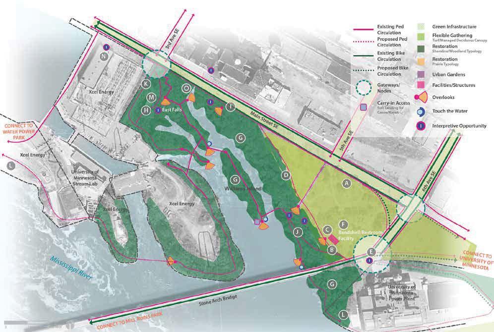 Hennepin Island Recommendation Area Figure 37 : Hennepin Island Recommendations CENTRAL