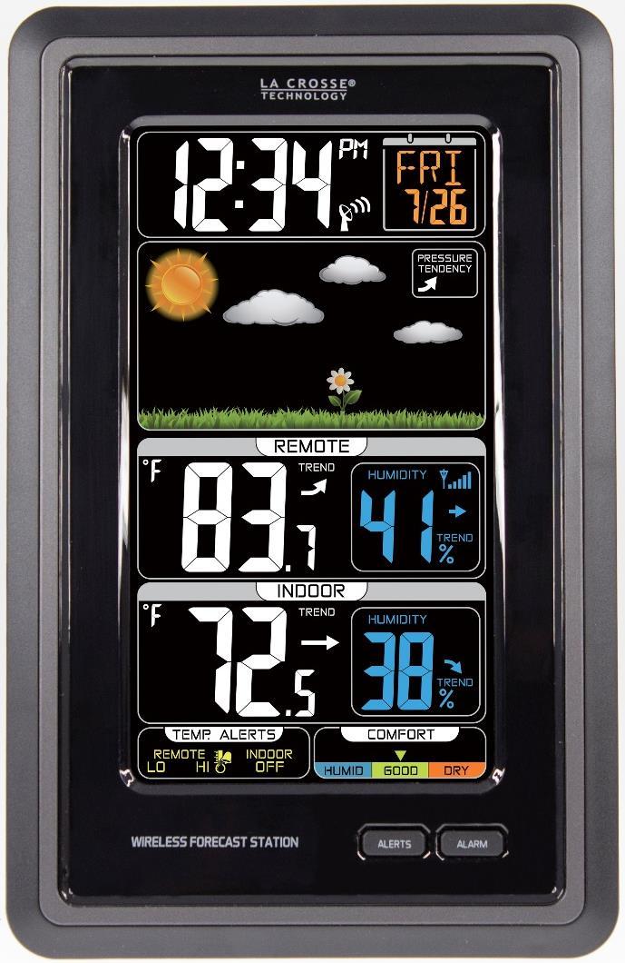 Humidity & Temperature with Trend Remote Humidity & Temperature with Trend IN/OUT
