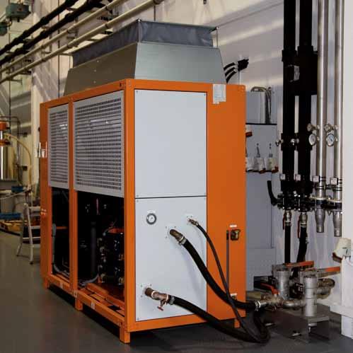 The smart approach to cooling. Energy-effic Innovative technology The new compact chillers are equipped according to the latest developments in technology.