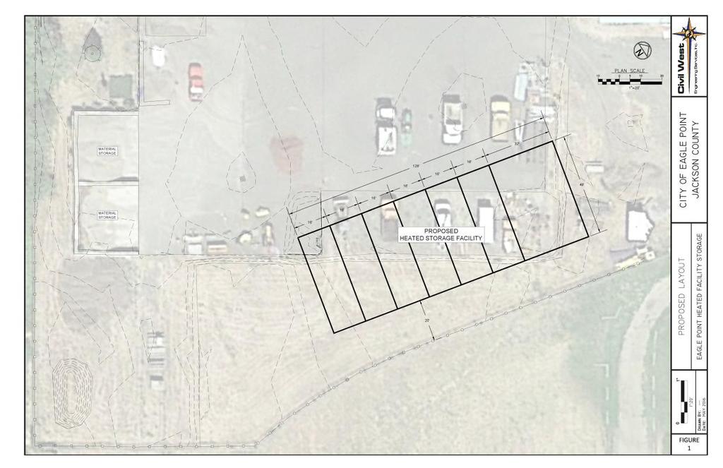 The project proposes construction of 6 bays for vehicles, and a double bay for