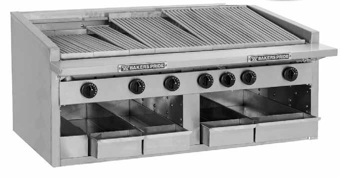REPLACEMENT PARTS LISTS W/EXPLODED VIEWS C-R SERIES *Model Number: C 24 30 36 48 60 72 84 R GS Serial Number: Gas Type: Natural LP Other *Example 1: C-48-GS = Floor Model CharBroiler,