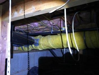 7. Ducts Ducts appeared securely attached