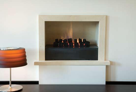 makes the Bedstone fireplace an ideal choice for a modern and contemporary home.